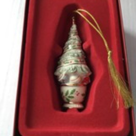 Lenox American By Design Holiday Christmas Tree Ornament 4.25" Tall New In Box - Picture 2 of 13